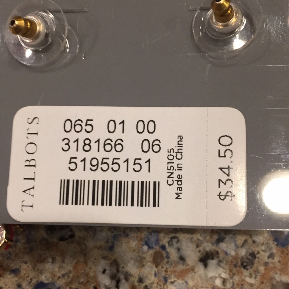 NWT Talbots earrings - Picture 3 of 4